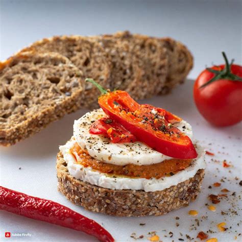 Nátierkový bar s rôznymi druhmi nátierok, pečivom a zeleninou