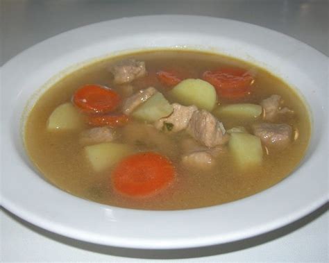 Suroviny na slepú gulášovú polievku