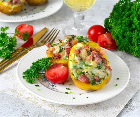 Hotové plnené zemiaky