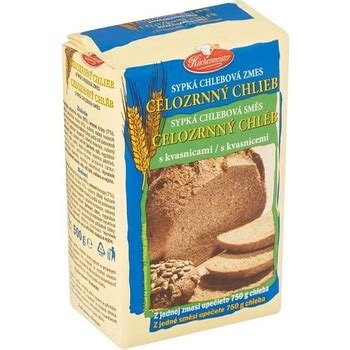 Zloženie celozrnného ražného chleba