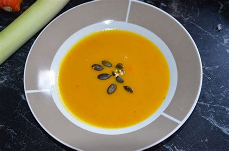 Hotová tekvicová polievka