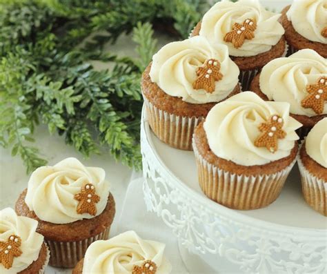 Hotové vianočné cupcakes