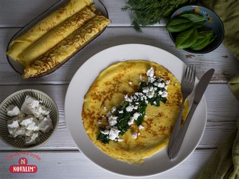 Hotové bezlepkové palacinky na tanieri