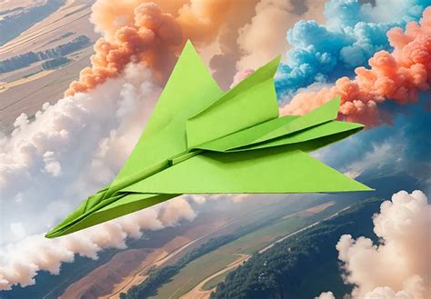 Šablóna lietadla na papier