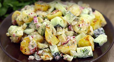 taliansky zemiakový šalát s bylinkami