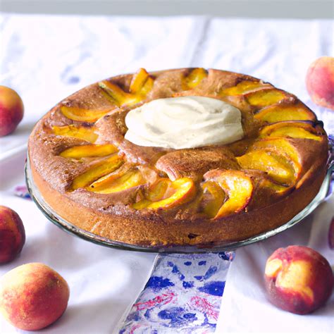 ingrediencie na broskyňový koláč s mascarpone