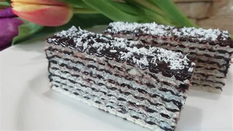 Nakrájané čokoládové oblátky