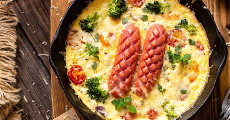 Príklady jedál z vajec