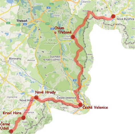Mapa Považského Chlmca s vyznačenou reštauráciou