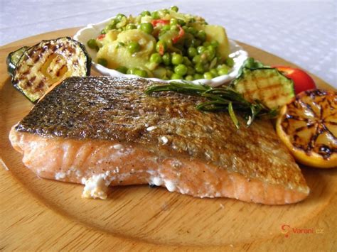 Čerstvý lososový filet