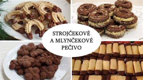 Strojčekové pečivo rôznych tvarov