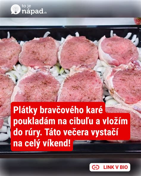 rozličné druhy bravčového karé