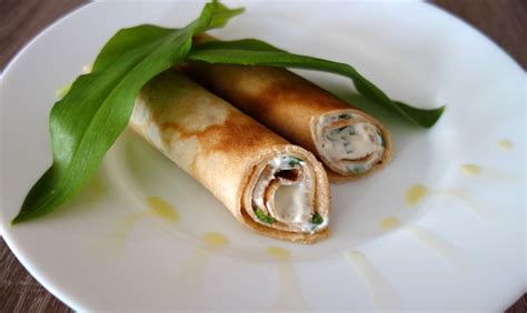 palacinky s medvedím cesnakom