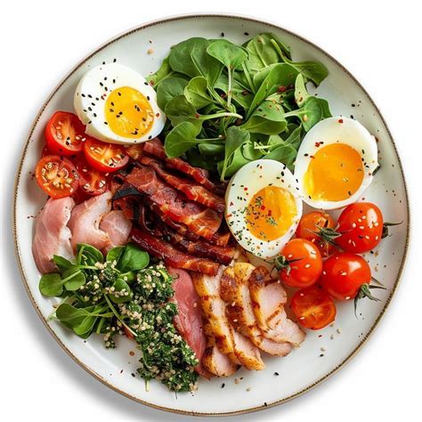 Miska s rôznymi druhmi šalátov