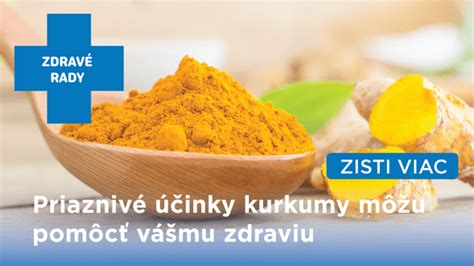 Infografika znázorňujúca účinky kurkumy na zdravie