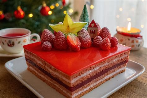 Lesklá zrkadlová torta s rôznymi farbami