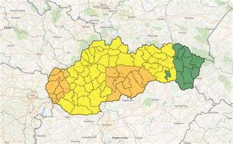 Mapa s vyznačenými regiónmi, kde sú obľúbené rýchle jedlá