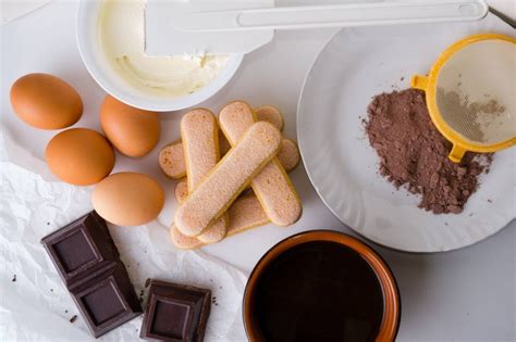 Suroviny na prípravu krémového syru mascarpone