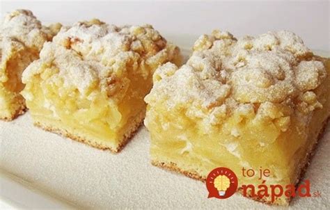 Zloženie sypaného jablkového koláča