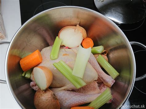 Zloženie kuracej polievky