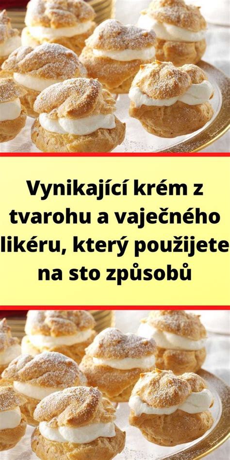 Ingrediencie pre krém z vaječného likéru