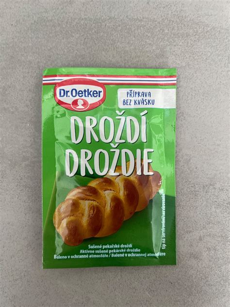porovnanie čerstvého a sušeného droždia