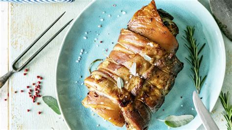 Príprava bravčového bôčika na roládu