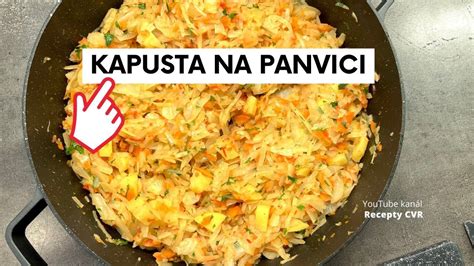Karamelizovaná kapusta na panvici