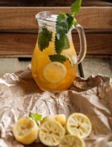Ingrediencie na medovkovú limonádu