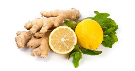 Zázvor, kurkuma a citrón