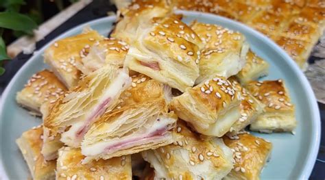 Slané lístkové pečivo