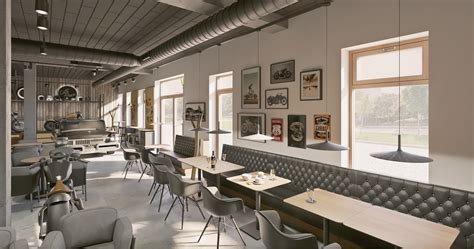 Interiér kaviarne s francúzskym nádychom