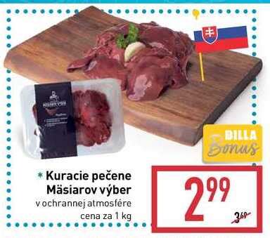 Výber čerstvej pečene