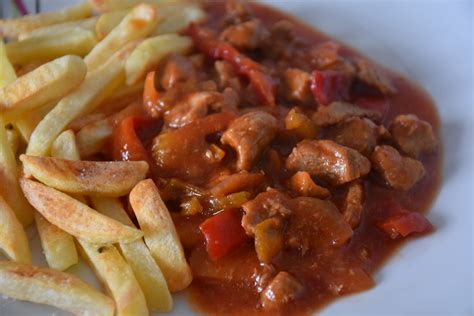 Bravčové mäso s lečom