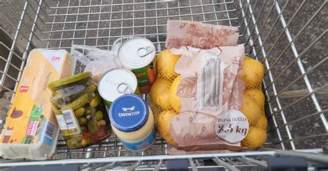 Graf porovnania cien surovín na zemiakový šalát