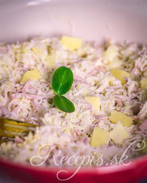 Farebný zelerový šalát