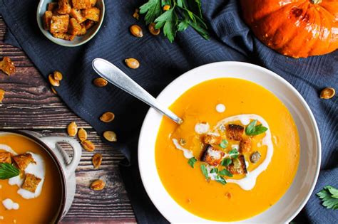 krémová hokkaido polievka