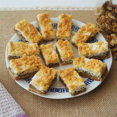 Štruktúra ovseného koláča s tvarohom