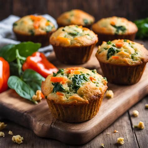 Ilustračná fotka rôznych druhov slaných muffinov