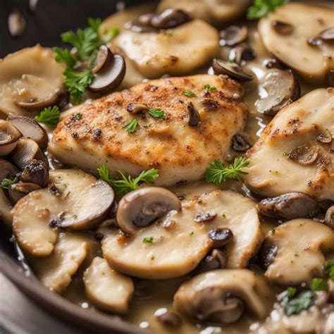 Kuracie mäso s hubami ako náplň do palaciniek