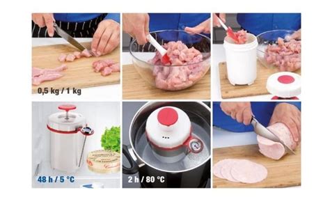 Proces varenia šunky v šunkovare