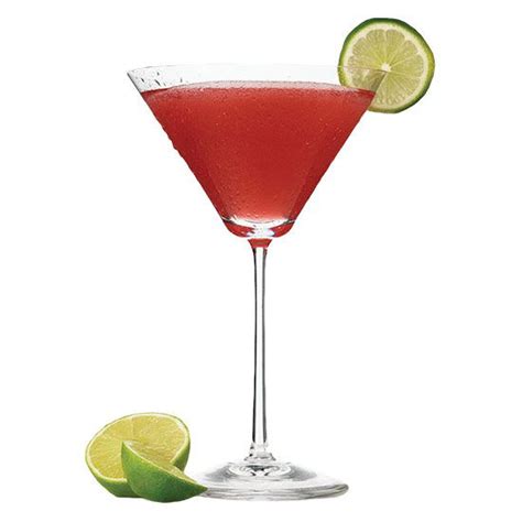 Cosmopolitan s brusnicami a limetkou