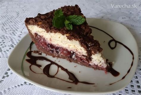 Tvarohovo-višňový koláč