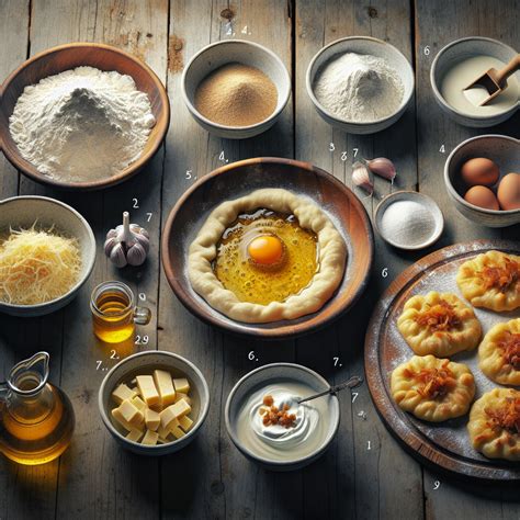 Schéma prípravy cesta na tartaletky krok za krokom