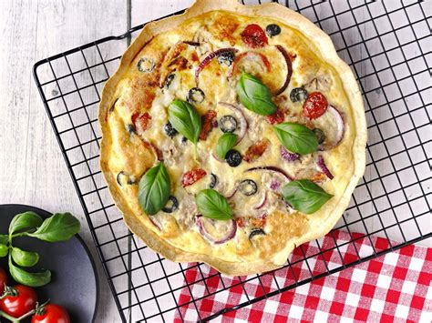 Francúzsky slaný koláč Quiche