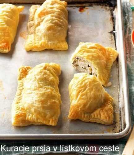 Schéma procesu prípravy kuracieho mäsa v lístkovom ceste