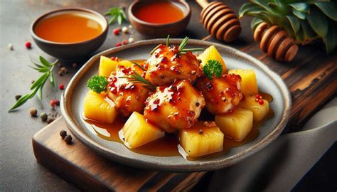 Ilustračná fotografia kuracích pŕs s ananásom