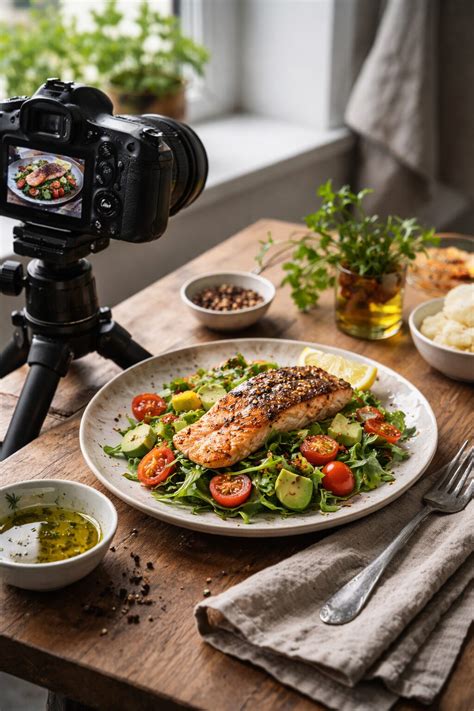 Ukážka rôznych rekvizít a pozadí pre fotografovanie jedla