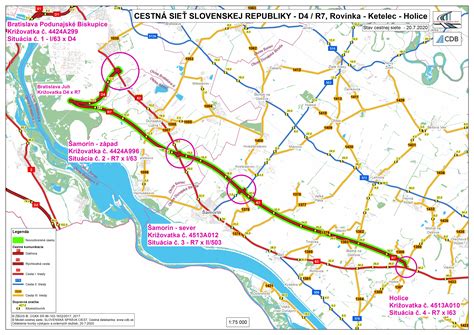 Mapa Dunajskej Lužnej s vyznačenými reštauráciami