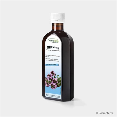 Obal bylinnej šťavy Quendel